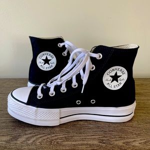 Converse Chuck Taylor All Star Canvas Platform High Top Sneakers